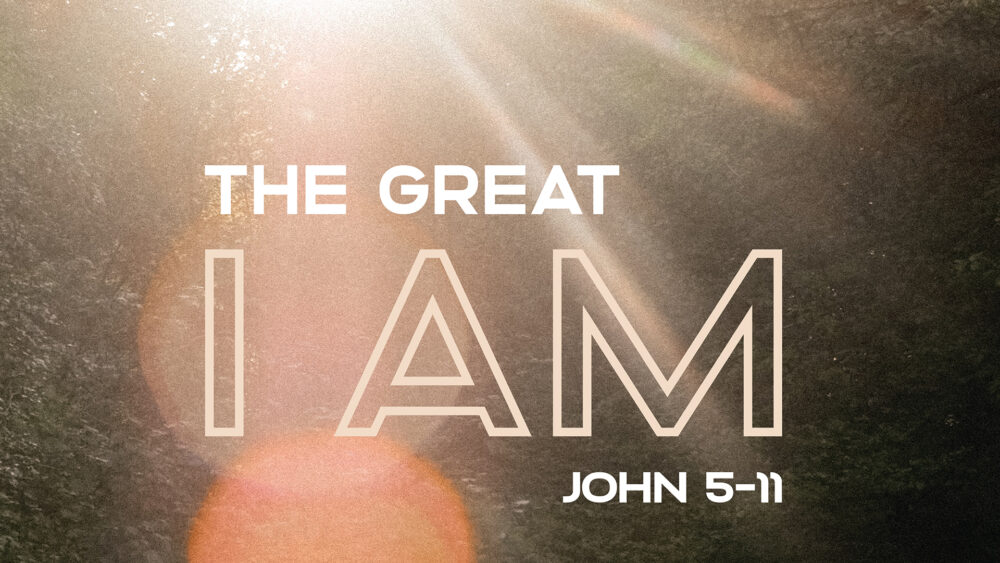 The Great I Am - John 5 - 10 